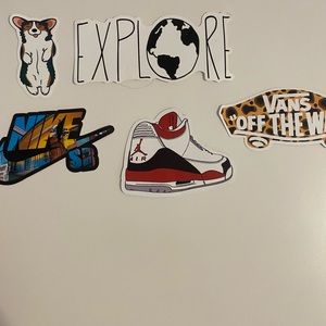 Selling a pack of fun stickers